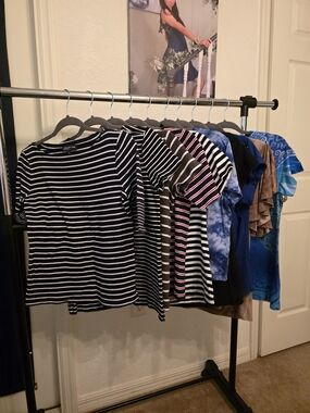 10 Piece Women's Top Bundle Size Small & Medium | Tommy Hilfiger Nike Jones NY